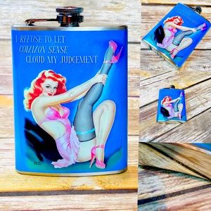 Totally Rad Cloud My Judgement Flask NWT